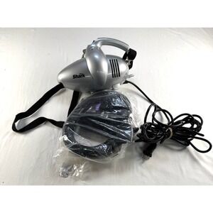 Shark Euro-Pro X Turbo Hand Held Vacuum Cleaner Model EP033 600W Silver *Works*